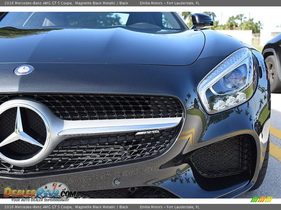 2016 Mercedes-Benz AMG GT S Coupe Magnetite Black Metallic / Black Photo #12