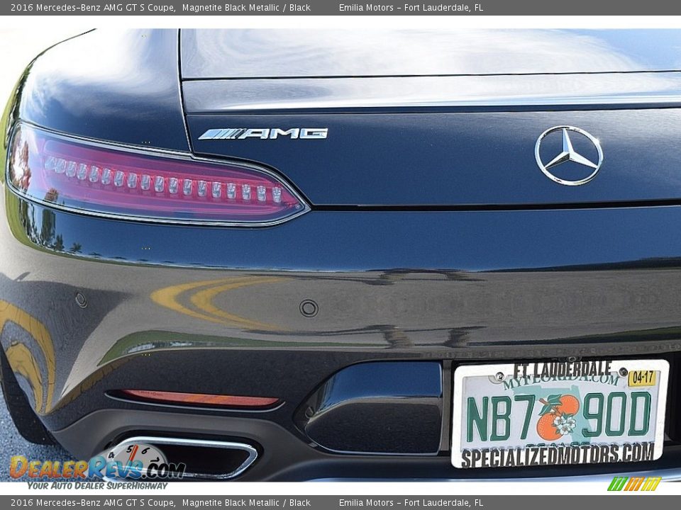 2016 Mercedes-Benz AMG GT S Coupe Magnetite Black Metallic / Black Photo #17