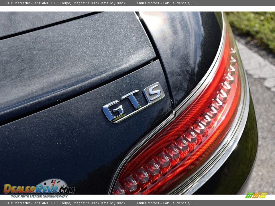 2016 Mercedes-Benz AMG GT S Coupe Magnetite Black Metallic / Black Photo #20