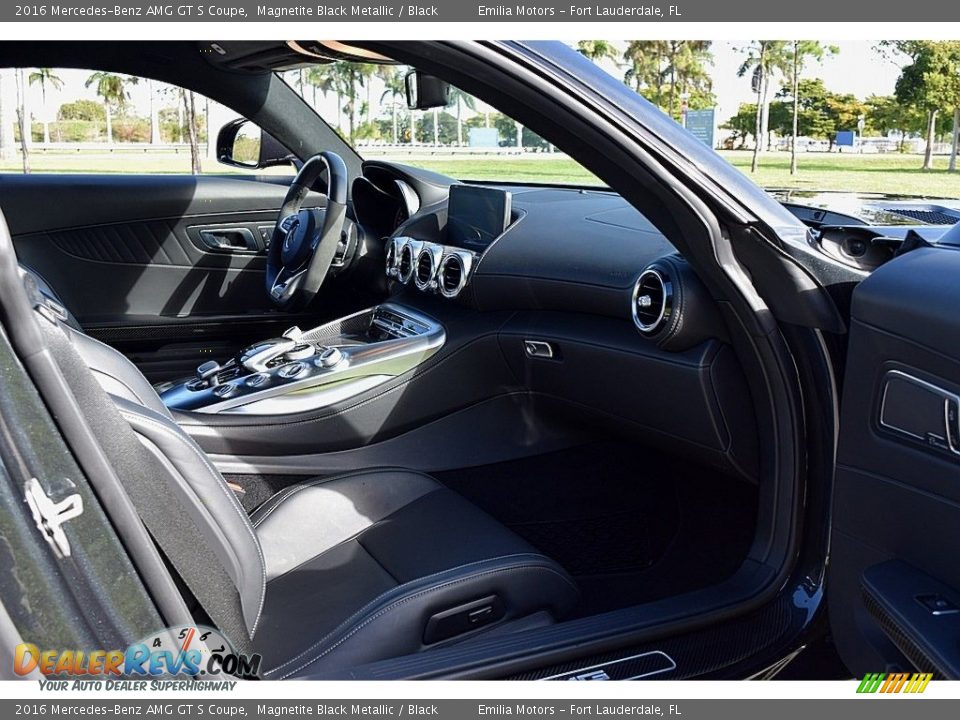 2016 Mercedes-Benz AMG GT S Coupe Magnetite Black Metallic / Black Photo #30