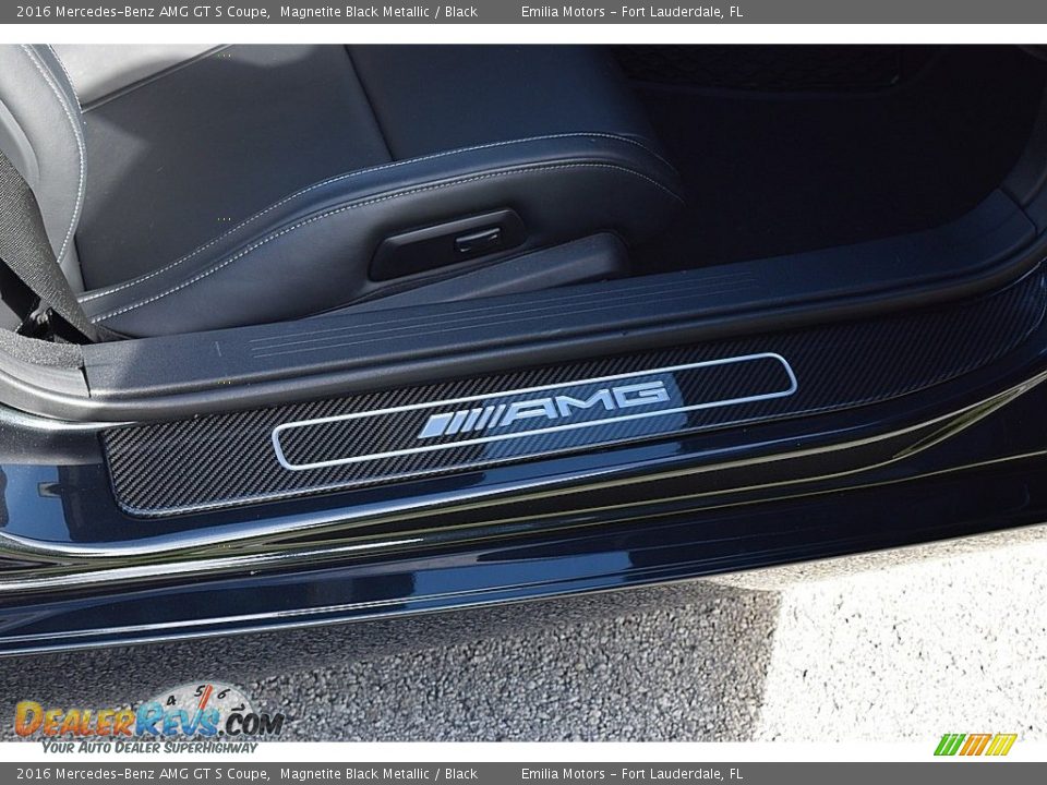 2016 Mercedes-Benz AMG GT S Coupe Magnetite Black Metallic / Black Photo #31