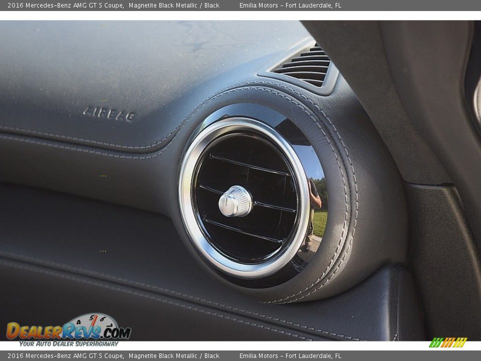 2016 Mercedes-Benz AMG GT S Coupe Magnetite Black Metallic / Black Photo #34