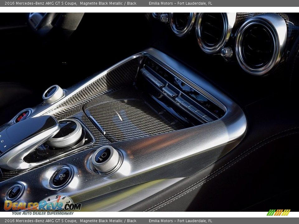 2016 Mercedes-Benz AMG GT S Coupe Magnetite Black Metallic / Black Photo #37