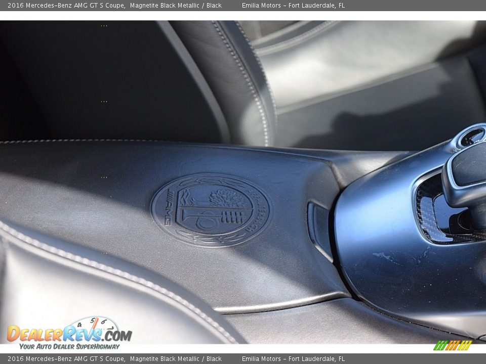 2016 Mercedes-Benz AMG GT S Coupe Magnetite Black Metallic / Black Photo #39