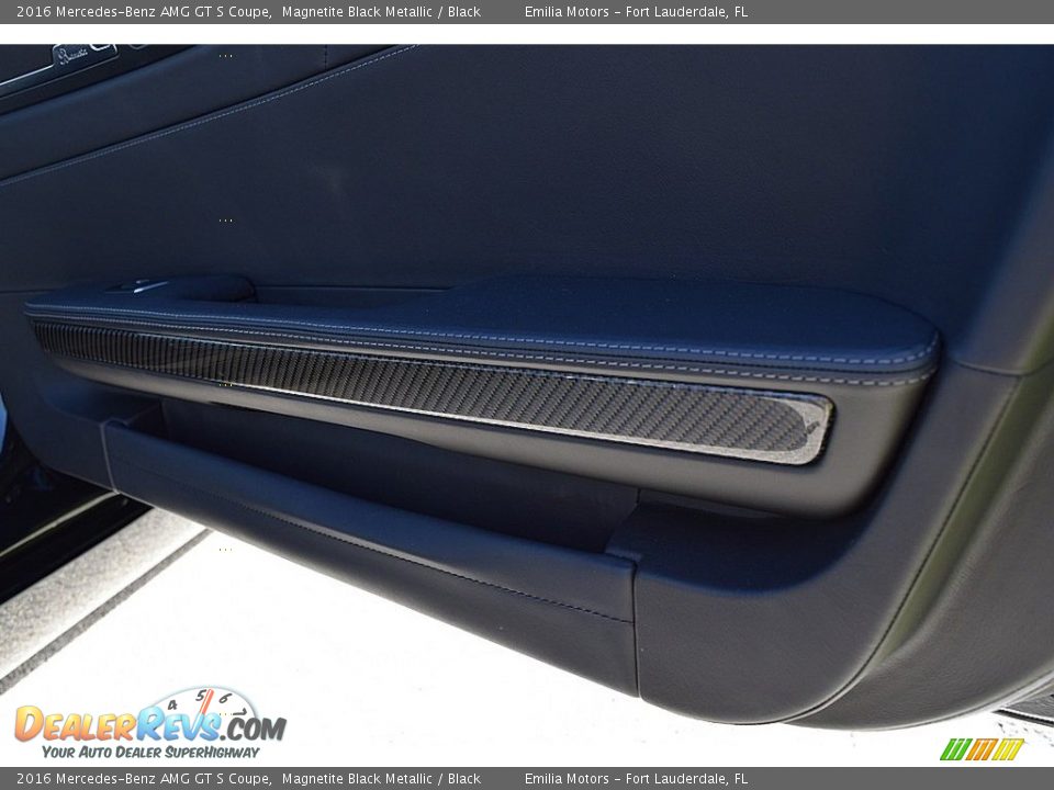 2016 Mercedes-Benz AMG GT S Coupe Magnetite Black Metallic / Black Photo #41