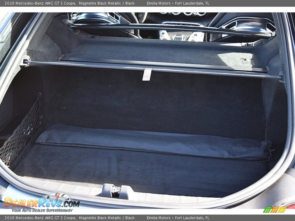 2016 Mercedes-Benz AMG GT S Coupe Magnetite Black Metallic / Black Photo #42