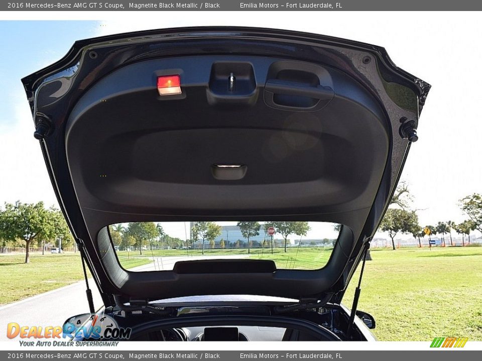 2016 Mercedes-Benz AMG GT S Coupe Magnetite Black Metallic / Black Photo #43
