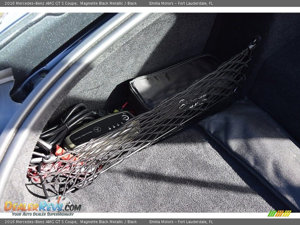 2016 Mercedes-Benz AMG GT S Coupe Magnetite Black Metallic / Black Photo #44