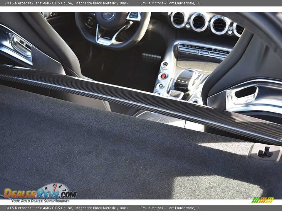 2016 Mercedes-Benz AMG GT S Coupe Magnetite Black Metallic / Black Photo #45