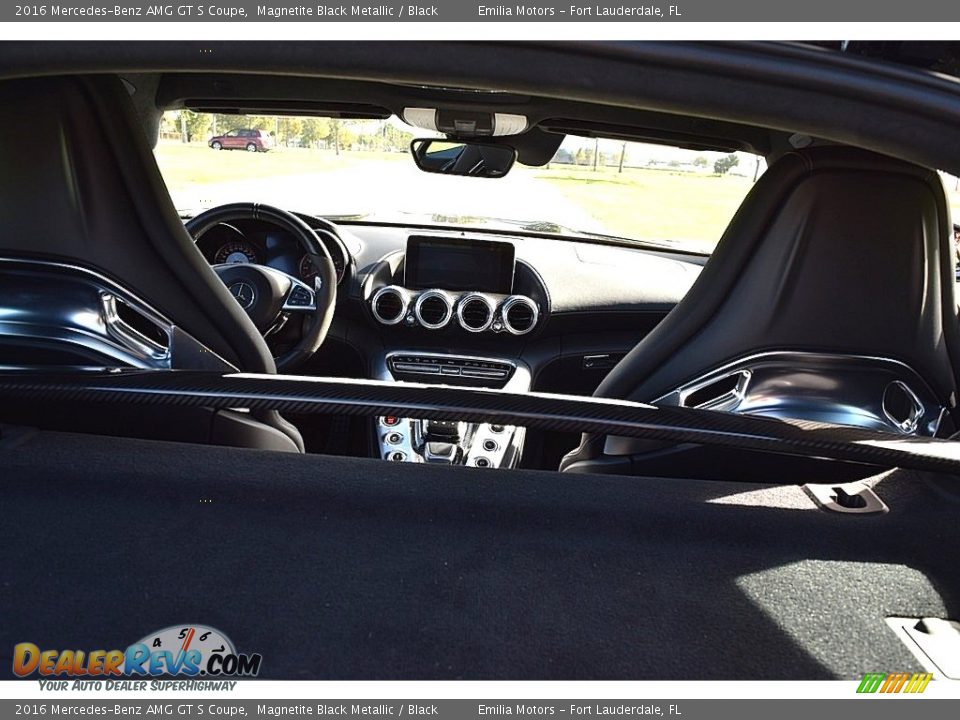 2016 Mercedes-Benz AMG GT S Coupe Magnetite Black Metallic / Black Photo #46