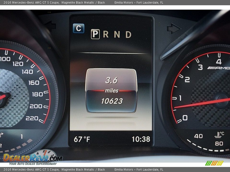 2016 Mercedes-Benz AMG GT S Coupe Magnetite Black Metallic / Black Photo #49