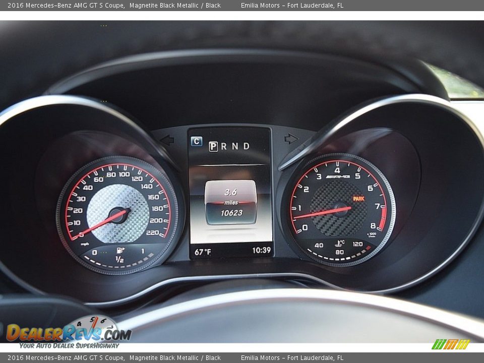 2016 Mercedes-Benz AMG GT S Coupe Gauges Photo #51