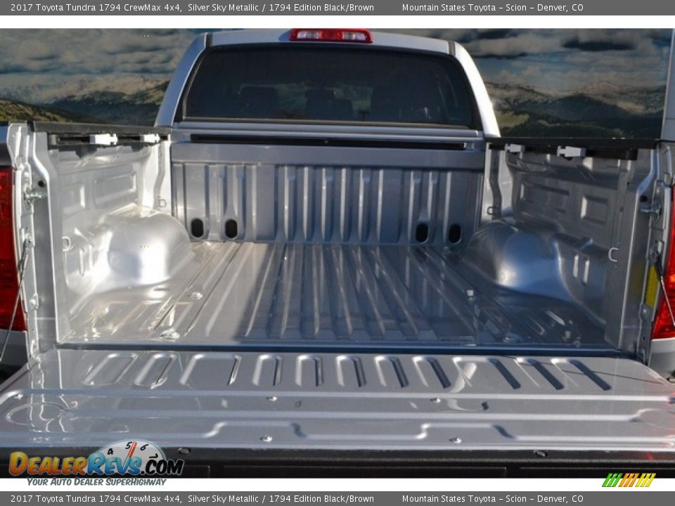 2017 Toyota Tundra 1794 CrewMax 4x4 Silver Sky Metallic / 1794 Edition Black/Brown Photo #8