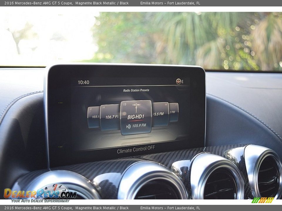 2016 Mercedes-Benz AMG GT S Coupe Magnetite Black Metallic / Black Photo #54