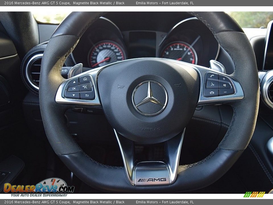 2016 Mercedes-Benz AMG GT S Coupe Steering Wheel Photo #58