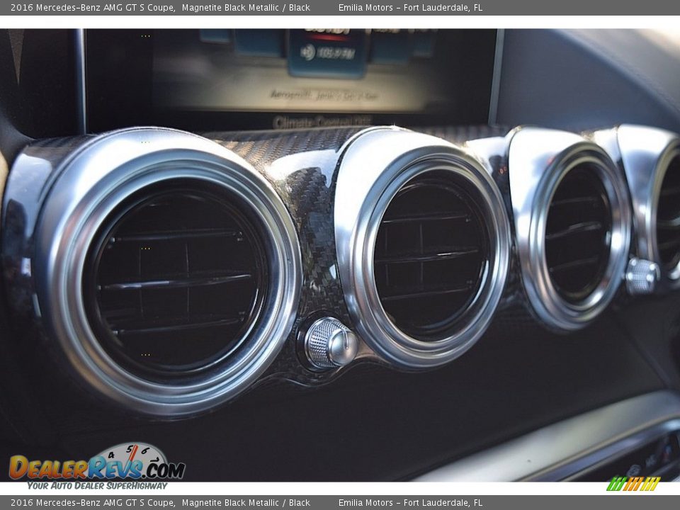 2016 Mercedes-Benz AMG GT S Coupe Magnetite Black Metallic / Black Photo #59