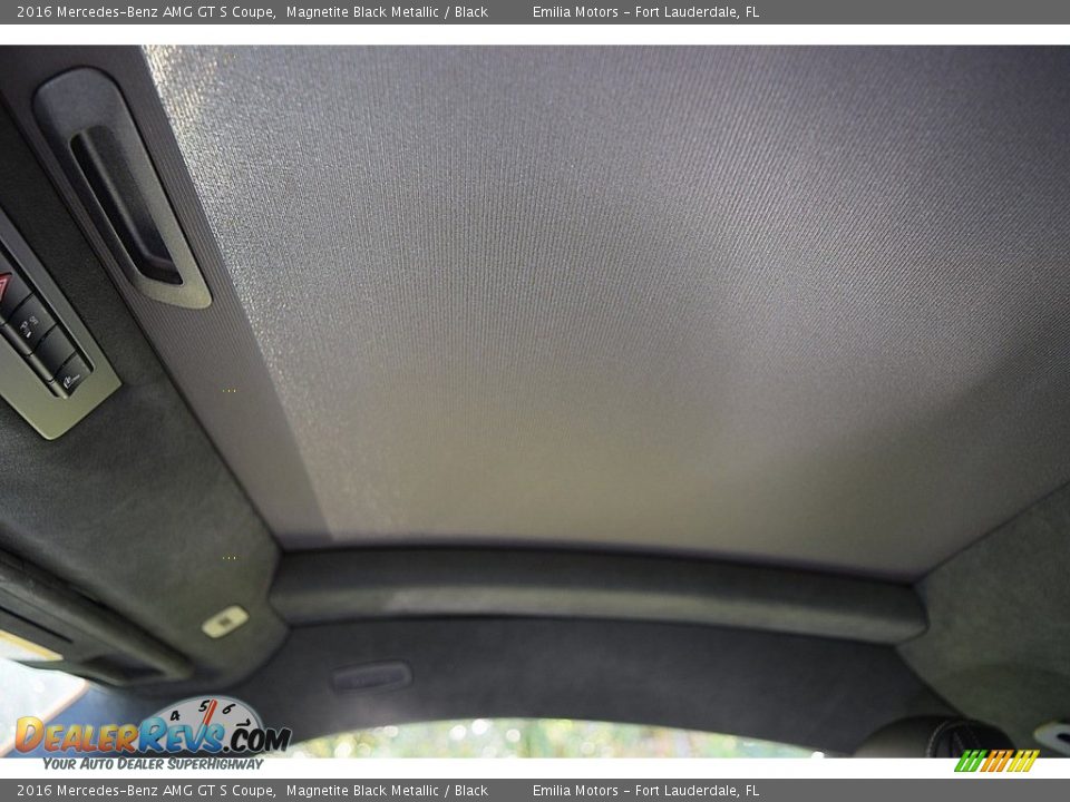 2016 Mercedes-Benz AMG GT S Coupe Magnetite Black Metallic / Black Photo #63