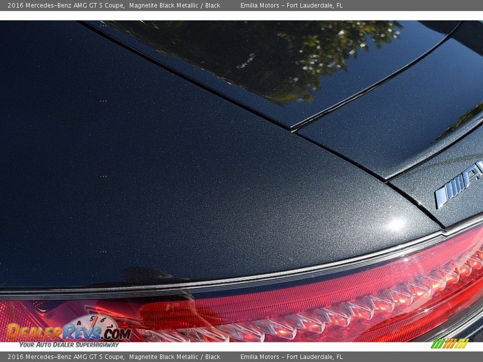 2016 Mercedes-Benz AMG GT S Coupe Magnetite Black Metallic / Black Photo #66