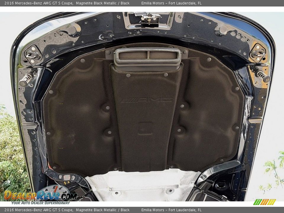 2016 Mercedes-Benz AMG GT S Coupe Magnetite Black Metallic / Black Photo #69