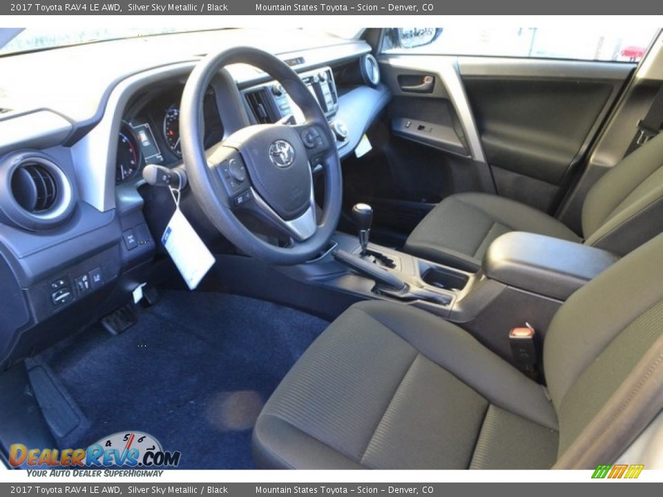 2017 Toyota RAV4 LE AWD Silver Sky Metallic / Black Photo #5