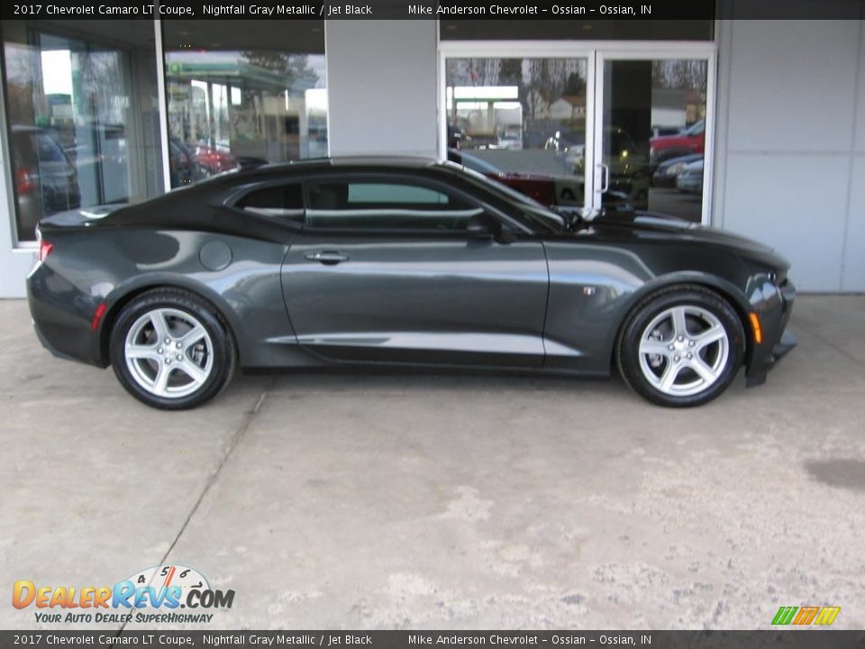 2017 Chevrolet Camaro LT Coupe Nightfall Gray Metallic / Jet Black Photo #2