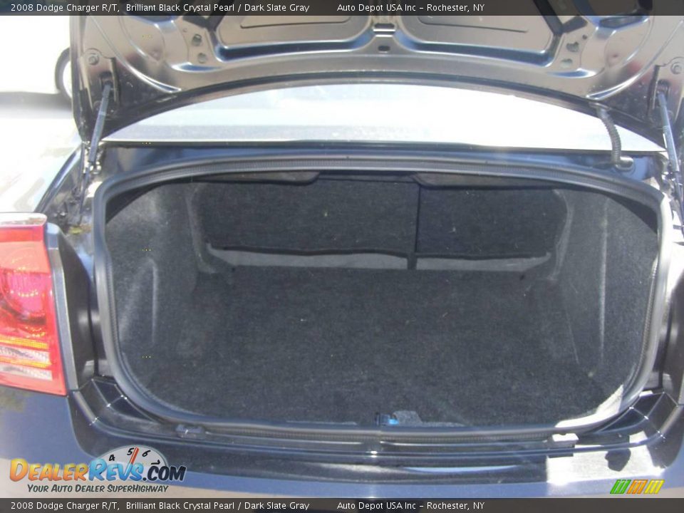 2008 Dodge Charger R/T Brilliant Black Crystal Pearl / Dark Slate Gray Photo #20