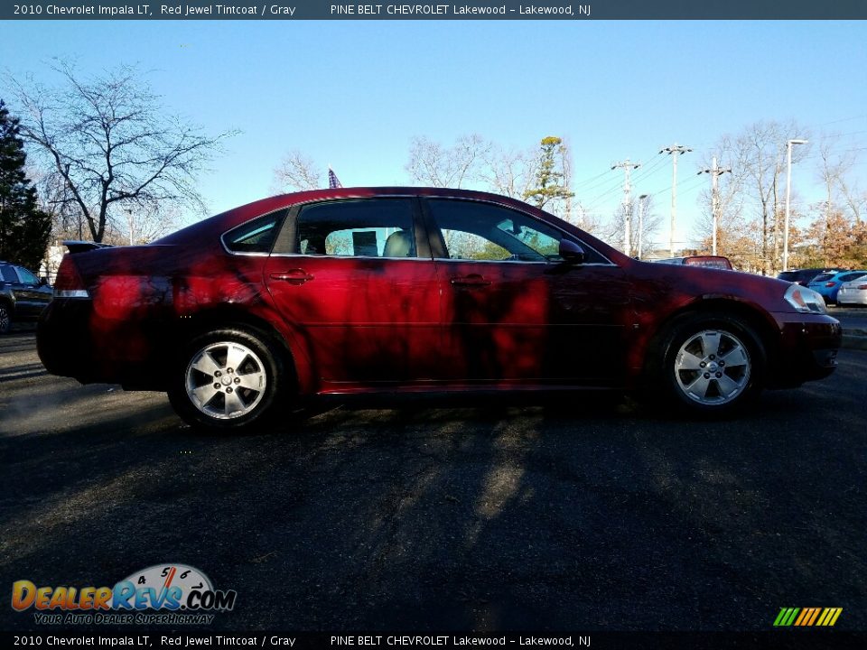 2010 Chevrolet Impala LT Red Jewel Tintcoat / Gray Photo #5