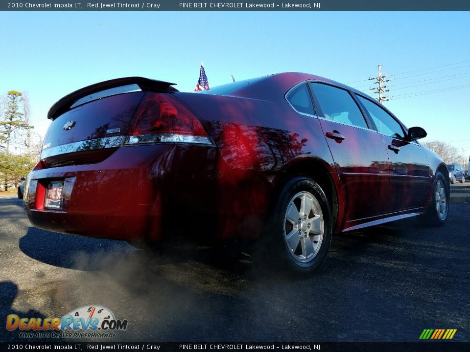 2010 Chevrolet Impala LT Red Jewel Tintcoat / Gray Photo #7