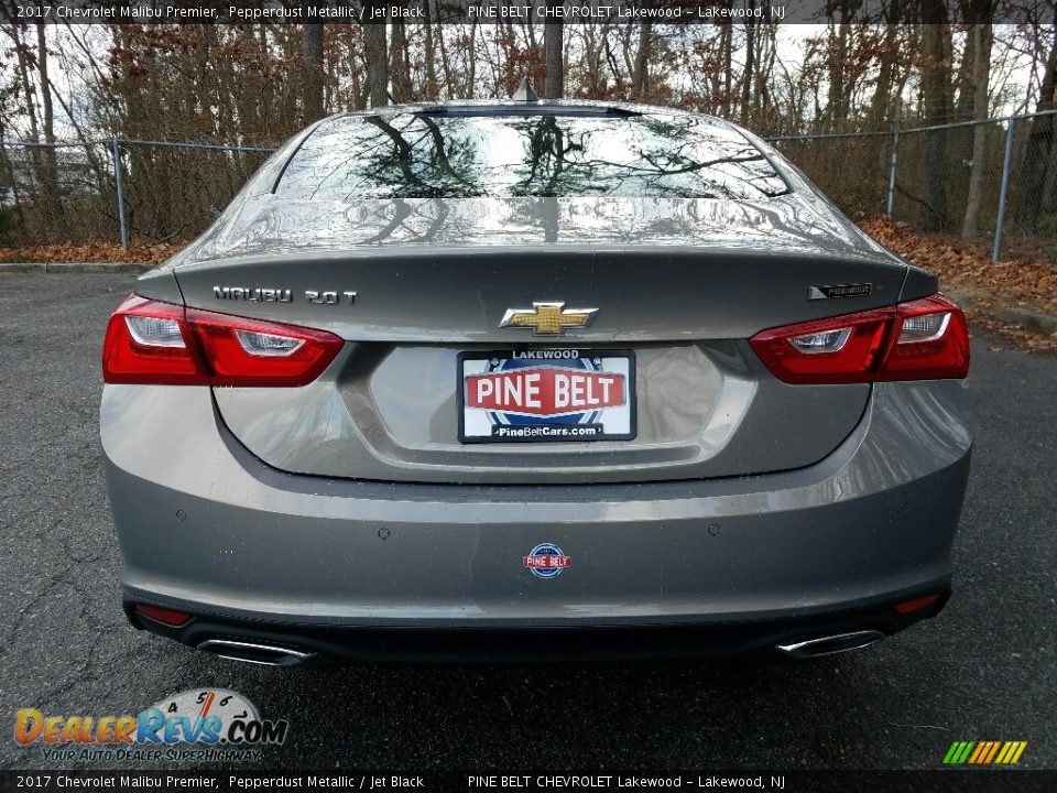 2017 Chevrolet Malibu Premier Pepperdust Metallic / Jet Black Photo #5