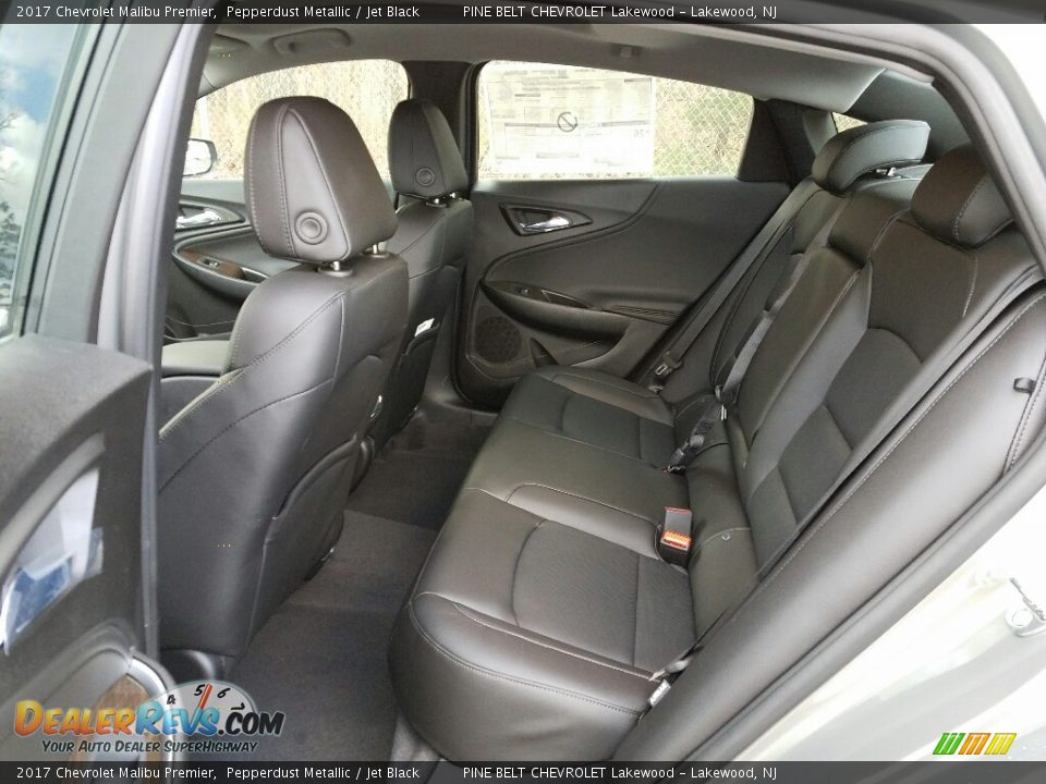 2017 Chevrolet Malibu Premier Pepperdust Metallic / Jet Black Photo #6