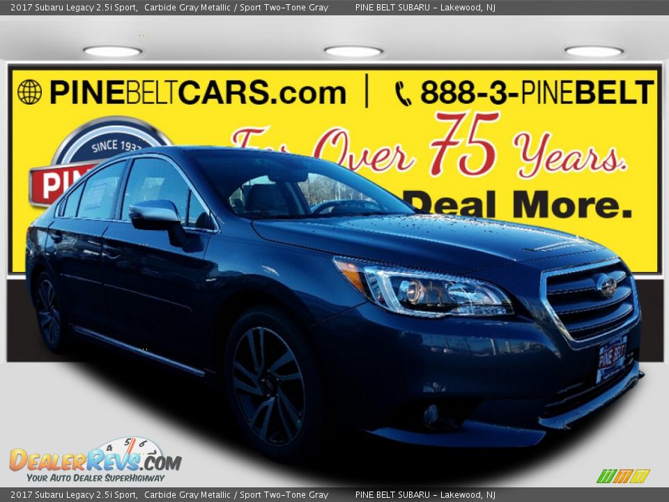 2017 Subaru Legacy 2.5i Sport Carbide Gray Metallic / Sport Two-Tone Gray Photo #1