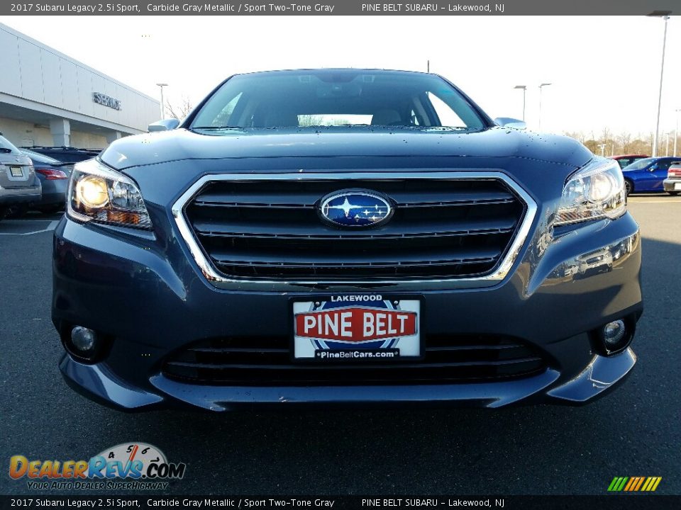 2017 Subaru Legacy 2.5i Sport Carbide Gray Metallic / Sport Two-Tone Gray Photo #2