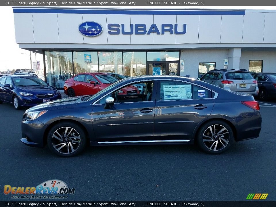 2017 Subaru Legacy 2.5i Sport Carbide Gray Metallic / Sport Two-Tone Gray Photo #4