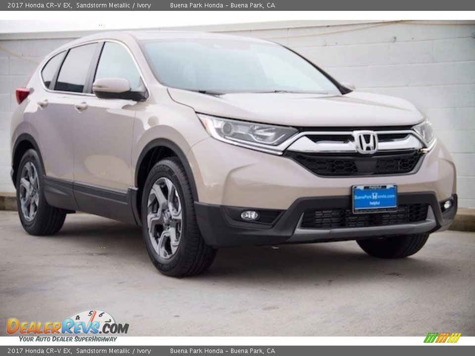 Front 3/4 View of 2017 Honda CR-V EX Photo #1