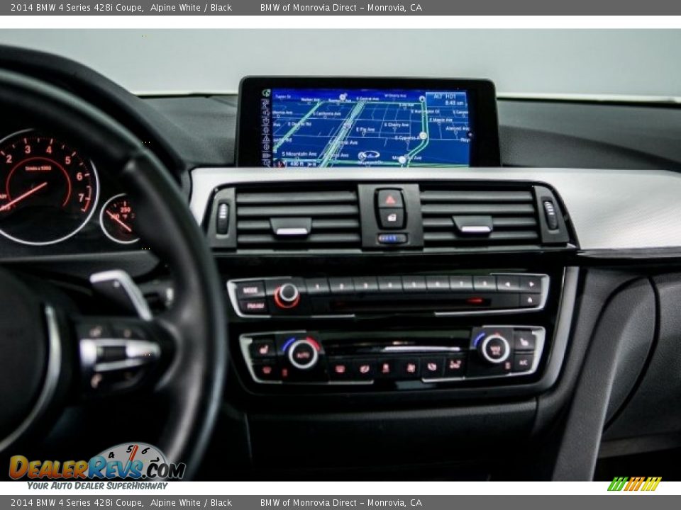 2014 BMW 4 Series 428i Coupe Alpine White / Black Photo #5