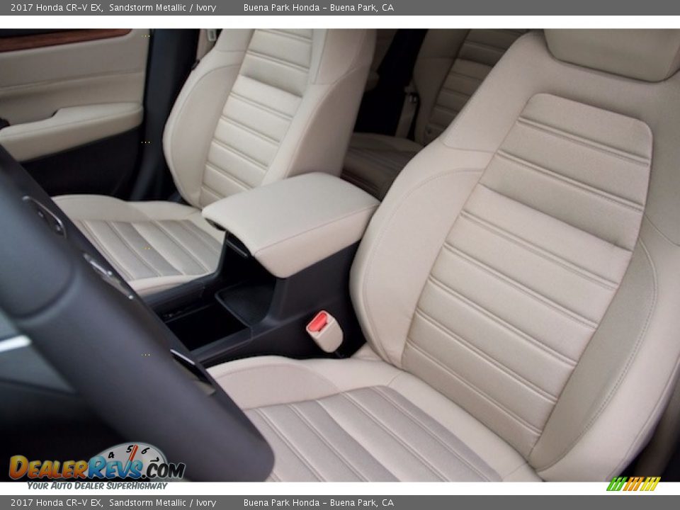 Front Seat of 2017 Honda CR-V EX Photo #10