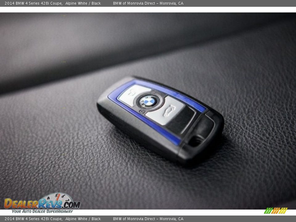 2014 BMW 4 Series 428i Coupe Alpine White / Black Photo #11