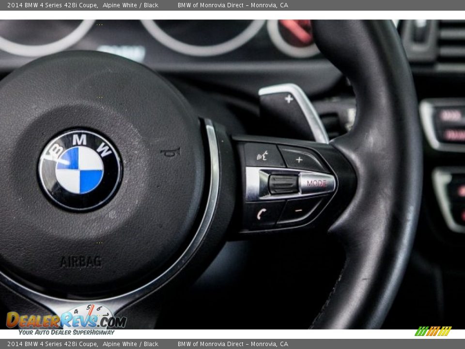 2014 BMW 4 Series 428i Coupe Alpine White / Black Photo #18