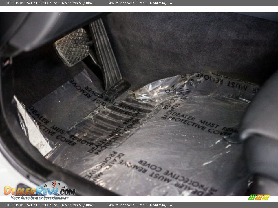 2014 BMW 4 Series 428i Coupe Alpine White / Black Photo #20