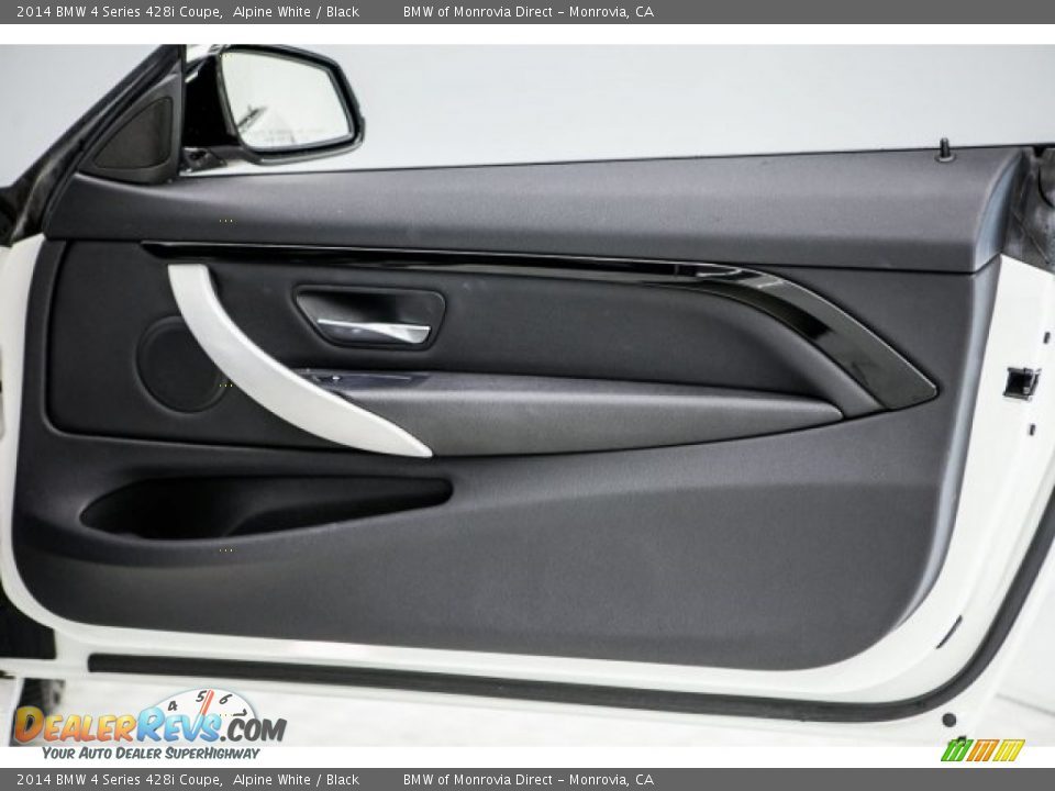2014 BMW 4 Series 428i Coupe Alpine White / Black Photo #27