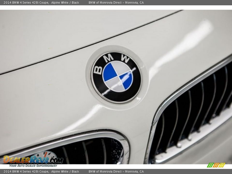 2014 BMW 4 Series 428i Coupe Alpine White / Black Photo #30