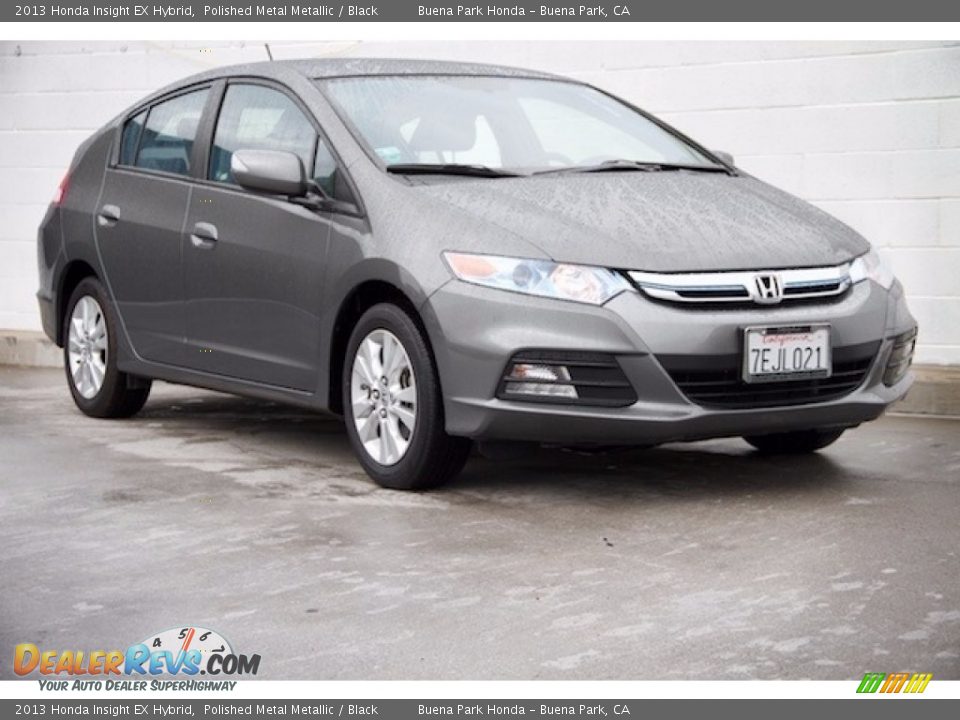 2013 Honda Insight EX Hybrid Polished Metal Metallic / Black Photo #1