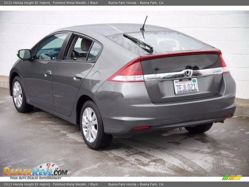 2013 Honda Insight EX Hybrid Polished Metal Metallic / Black Photo #2