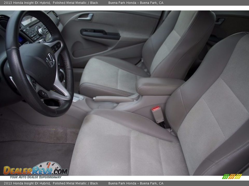 2013 Honda Insight EX Hybrid Polished Metal Metallic / Black Photo #3