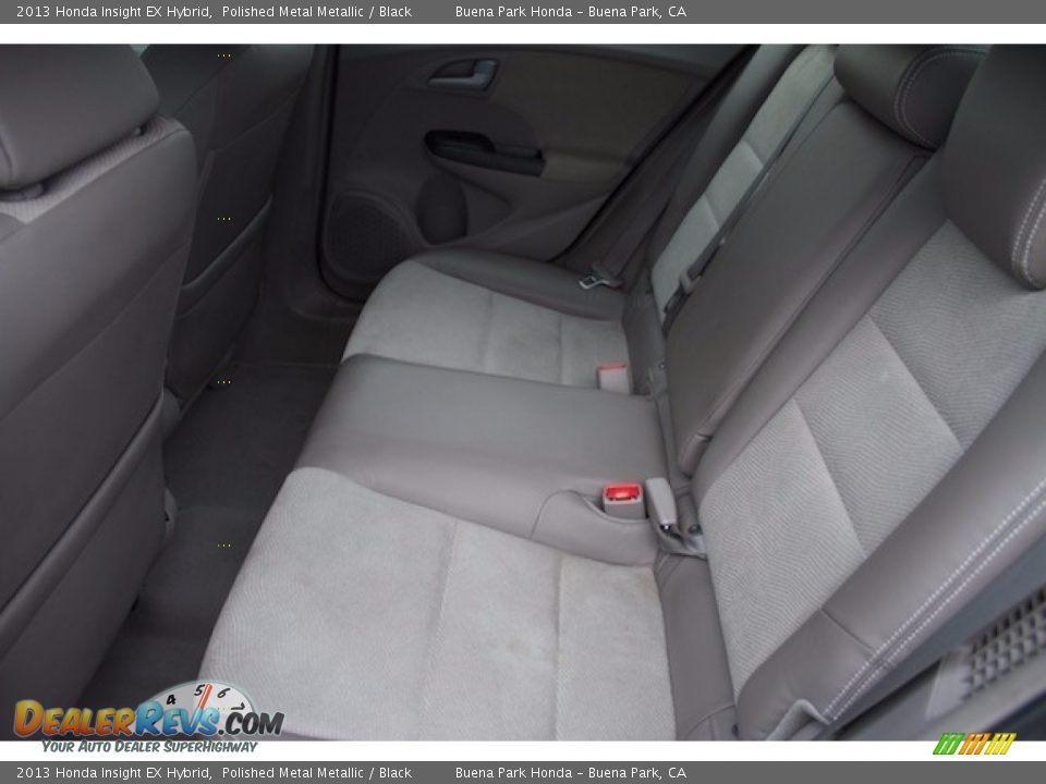2013 Honda Insight EX Hybrid Polished Metal Metallic / Black Photo #4