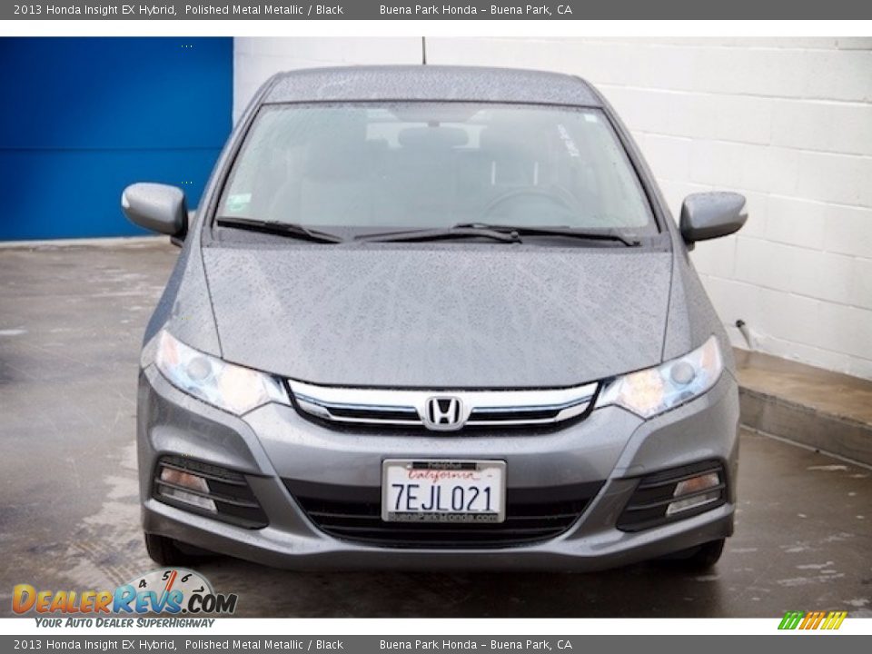 2013 Honda Insight EX Hybrid Polished Metal Metallic / Black Photo #7