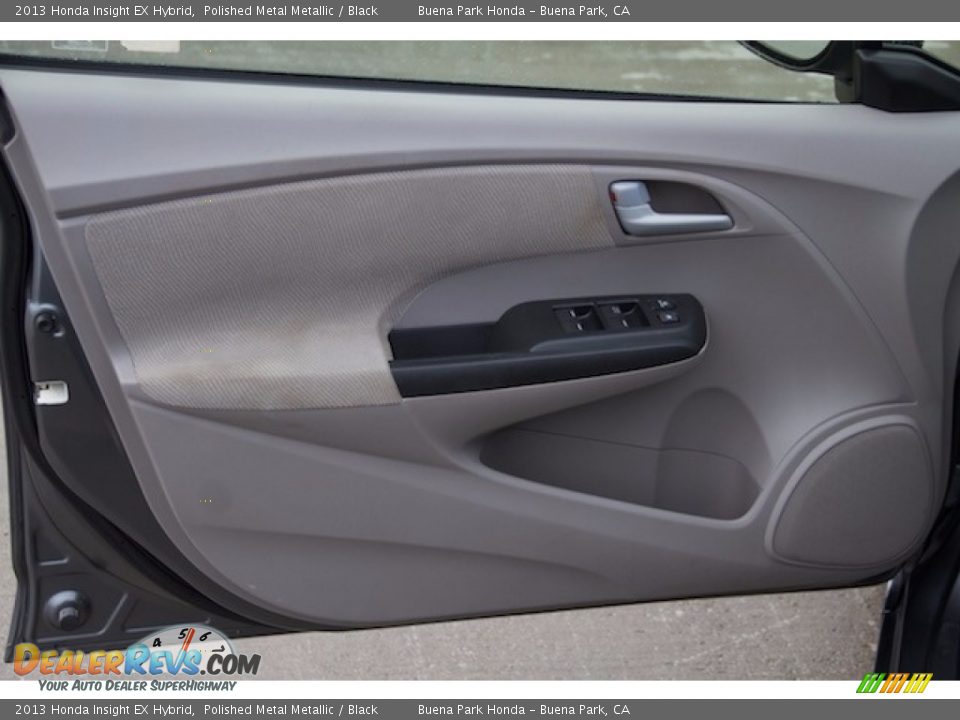 2013 Honda Insight EX Hybrid Polished Metal Metallic / Black Photo #20