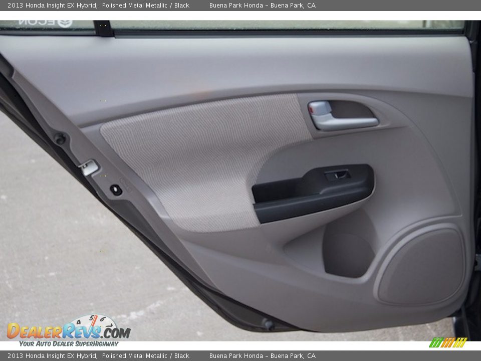 2013 Honda Insight EX Hybrid Polished Metal Metallic / Black Photo #21