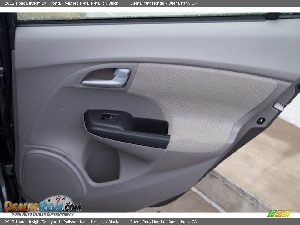 2013 Honda Insight EX Hybrid Polished Metal Metallic / Black Photo #22