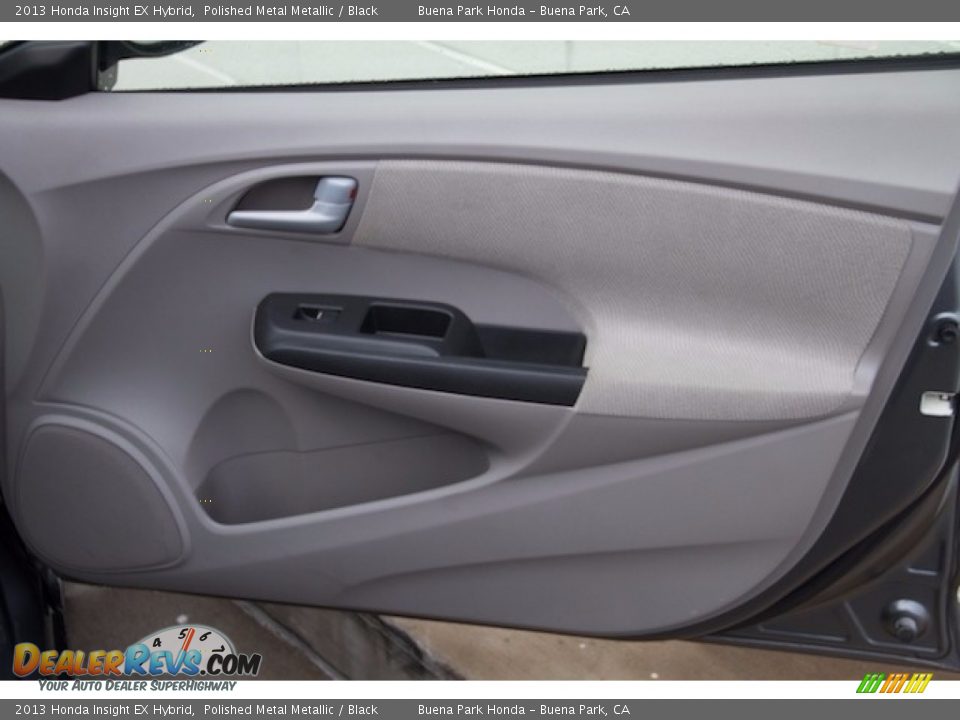 2013 Honda Insight EX Hybrid Polished Metal Metallic / Black Photo #23